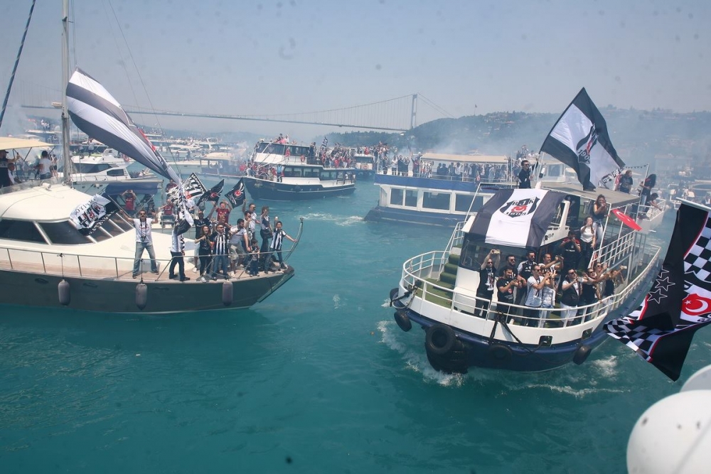 Dünya rekoru! 1000 tekne ile Beşiktaş Donanması - Görsel 13