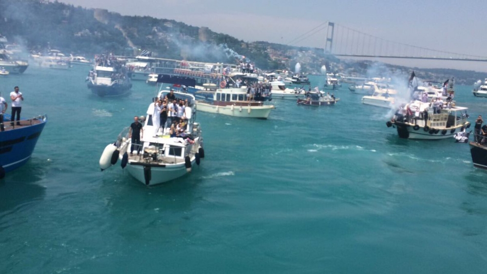 Dünya rekoru! 1000 tekne ile Beşiktaş Donanması - Görsel 20