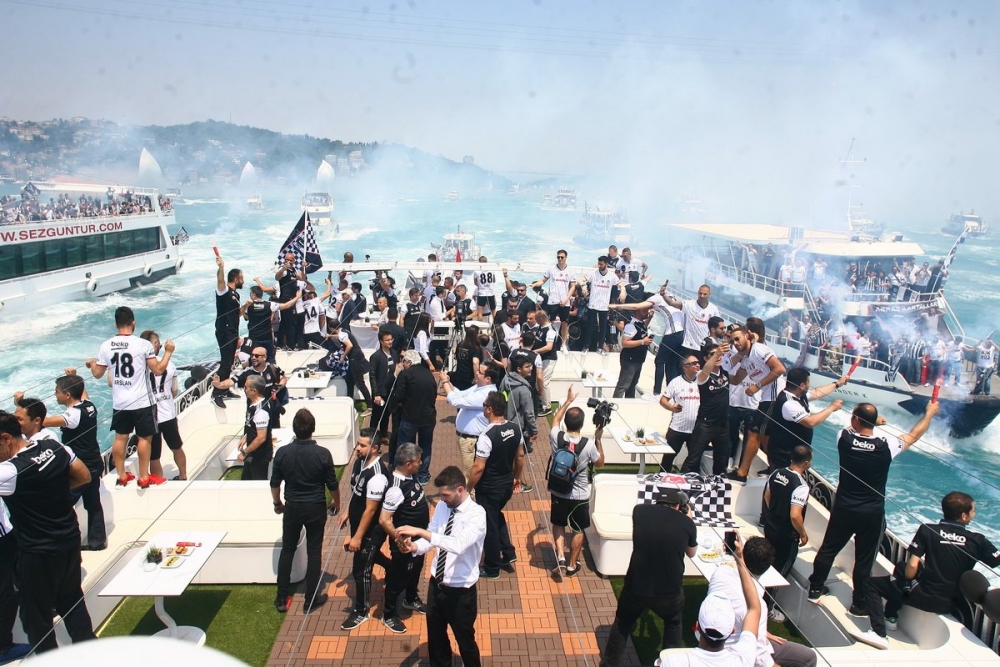 Dünya rekoru! 1000 tekne ile Beşiktaş Donanması - Görsel 21