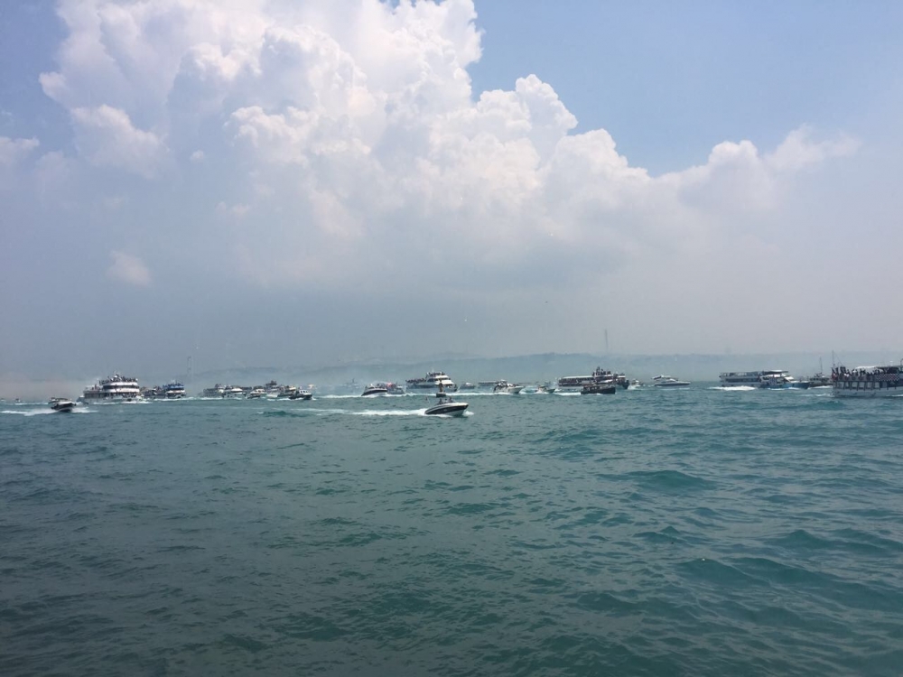 Dünya rekoru! 1000 tekne ile Beşiktaş Donanması - Görsel 27