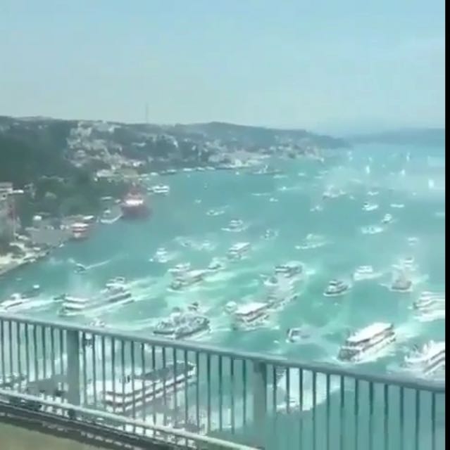Dünya rekoru! 1000 tekne ile Beşiktaş Donanması - Görsel 43