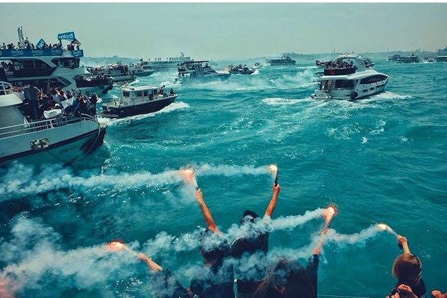 Dünya rekoru! 1000 tekne ile Beşiktaş Donanması - Görsel 44