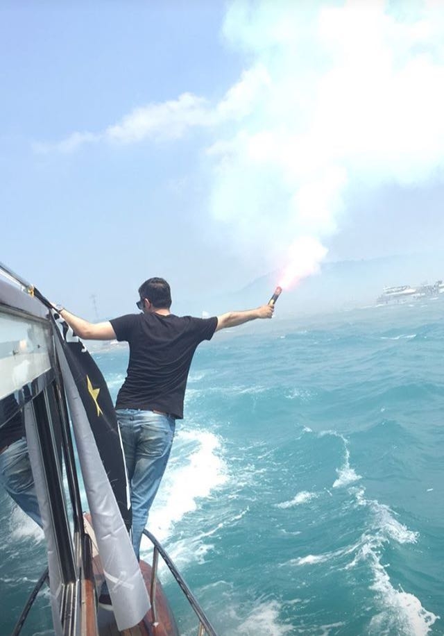 Dünya rekoru! 1000 tekne ile Beşiktaş Donanması - Görsel 46