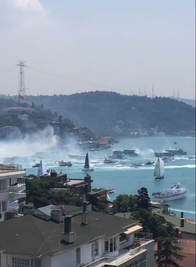 Dünya rekoru! 1000 tekne ile Beşiktaş Donanması - Görsel 47