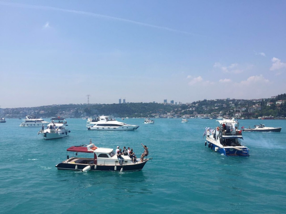 Dünya rekoru! 1000 tekne ile Beşiktaş Donanması - Görsel 6