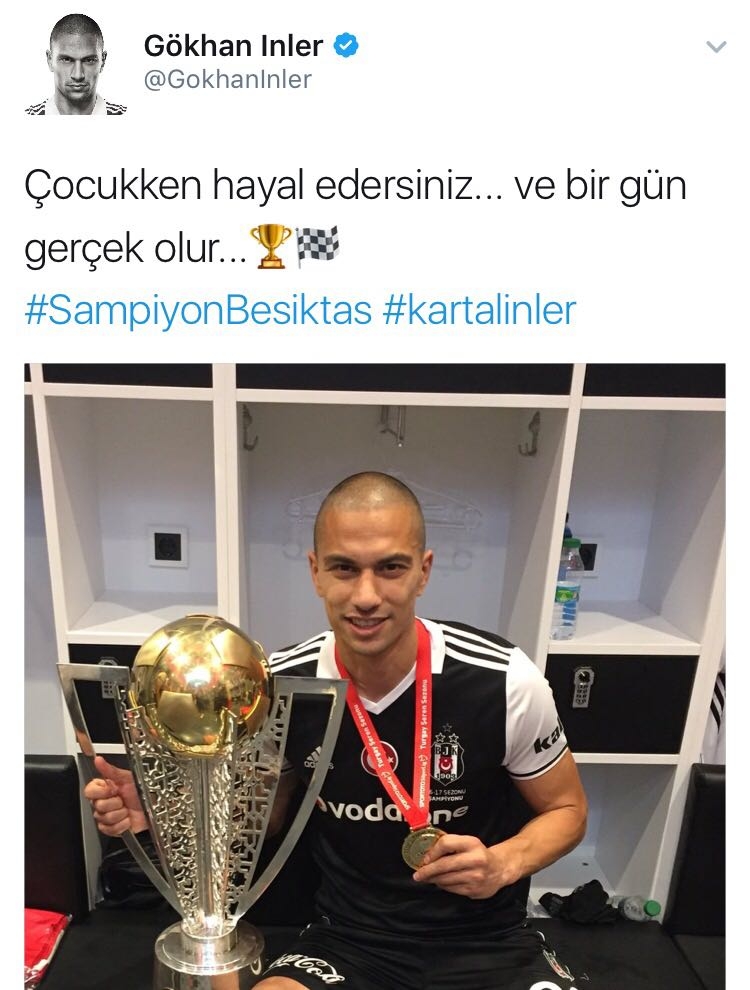 Şampiyon futbolcuların paylaşımları! - Görsel 6