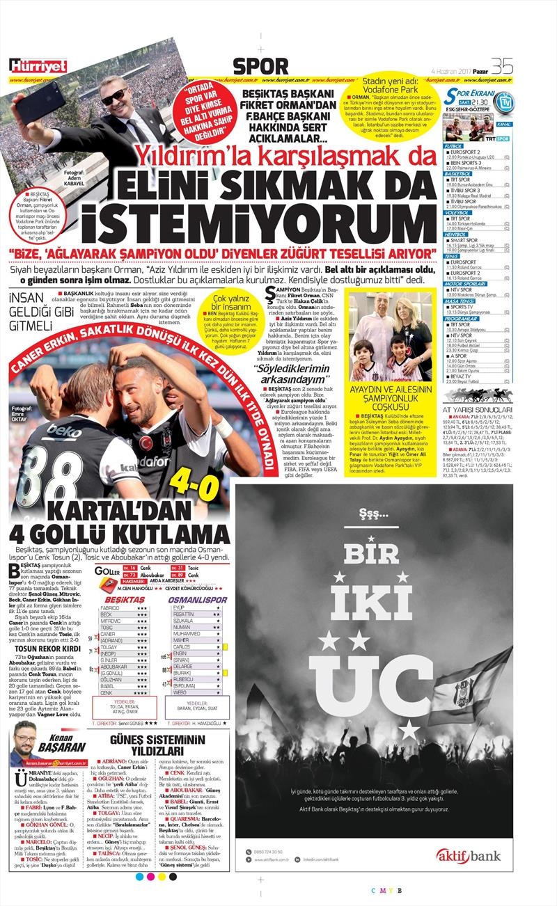 04 Haziran 2017 | Şampiyonun Gazete Manşetleri - Görsel 24