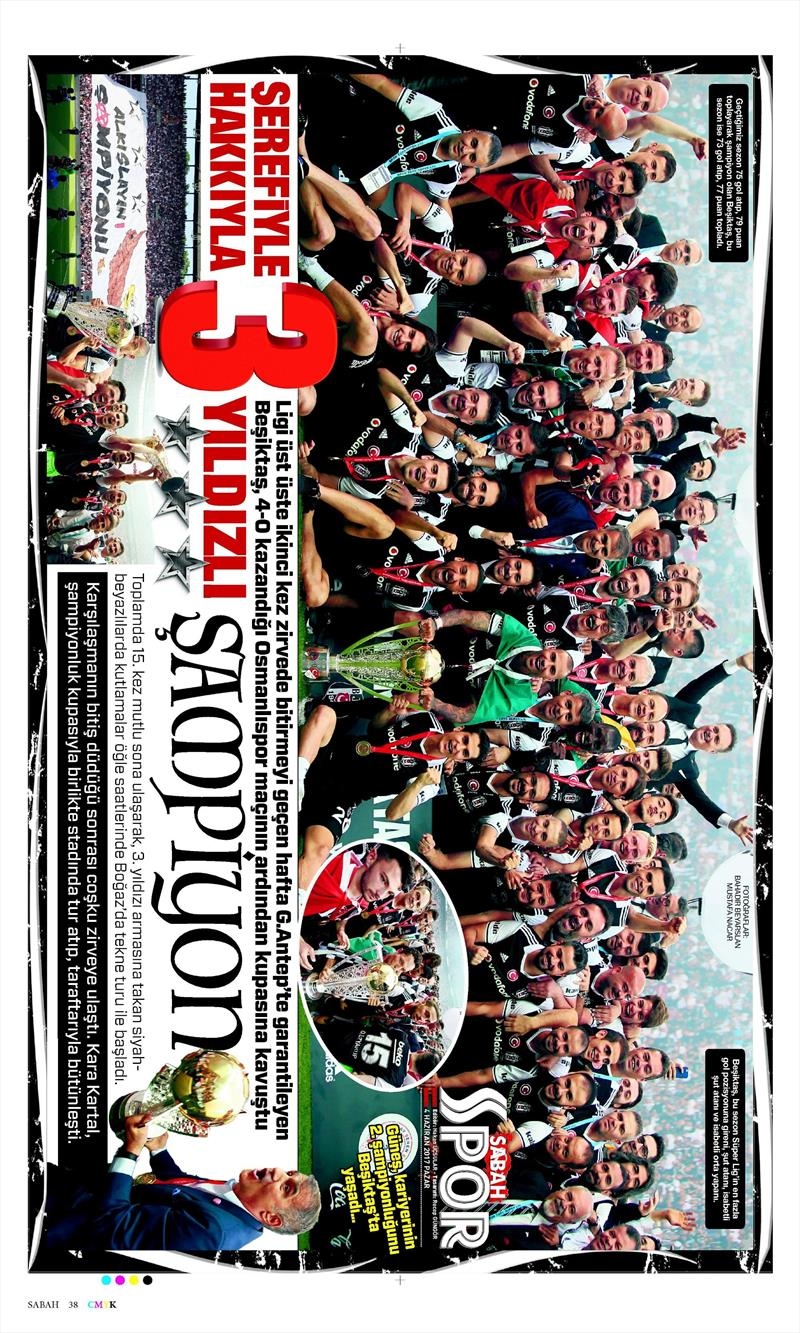 04 Haziran 2017 | Şampiyonun Gazete Manşetleri - Görsel 34