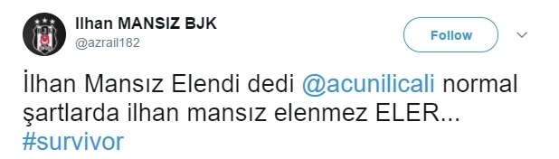 İlhan Mansız elendi, Survivor'a tepki yağdı - Görsel 3