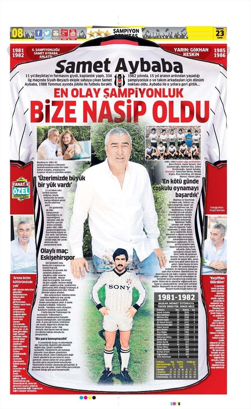 23 Haziran 2017 | Gazetelerin Beşiktaş Manşetleri - Görsel 5