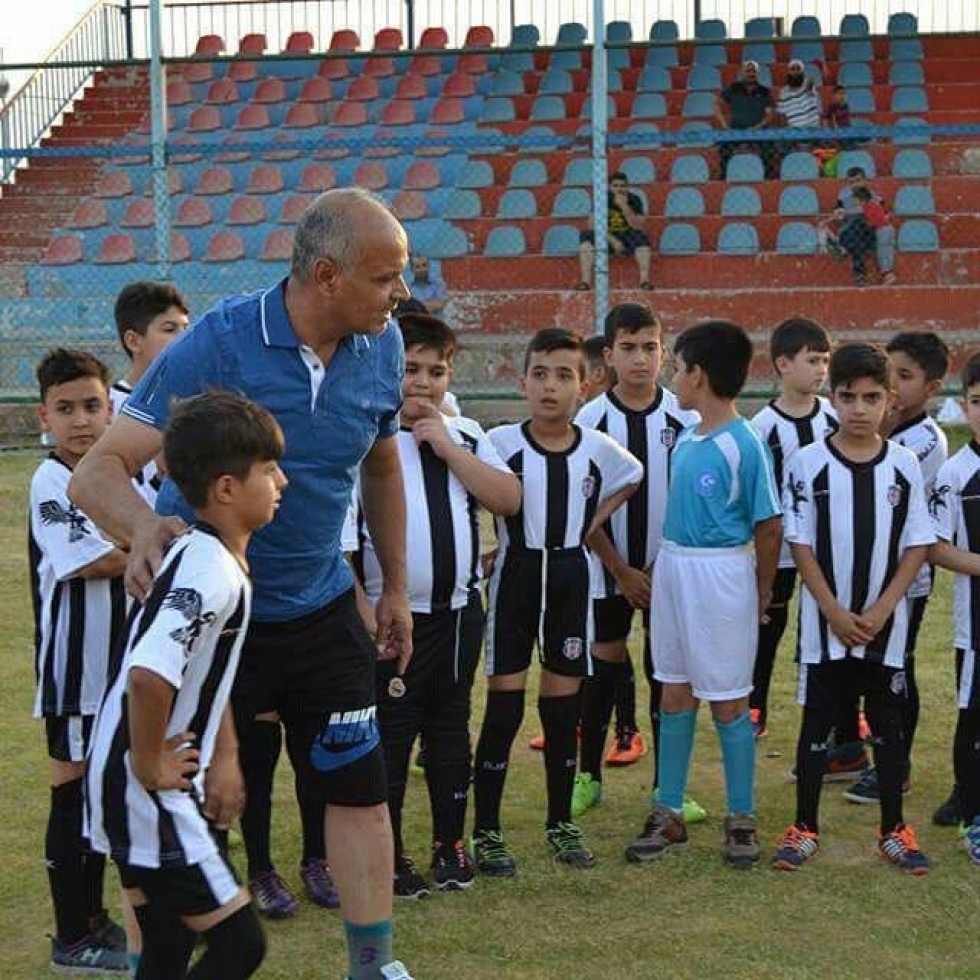 Kerkük Beşiktaş Futbol okulu top başı yaptı! İşte ilk idmandan kareler.. - Görsel 8