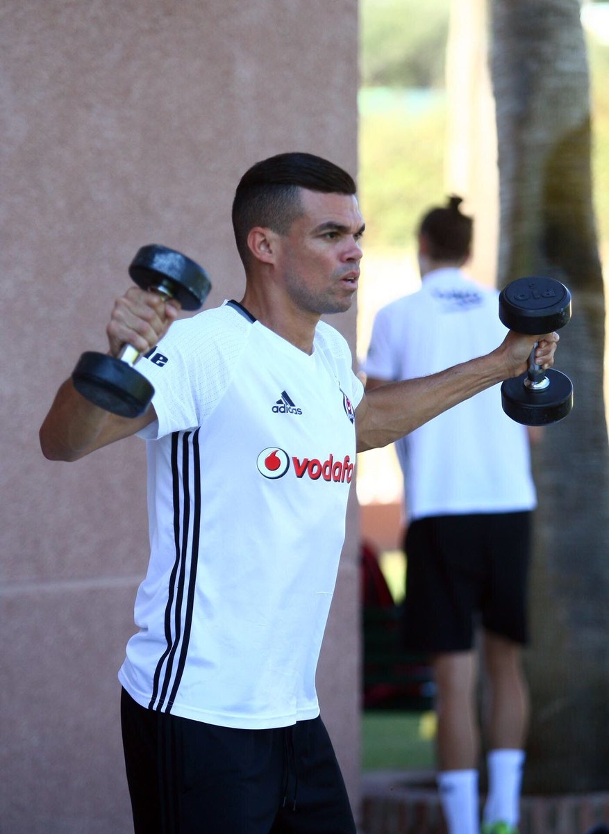 Beşiktaş antrenmanından son kareler - Görsel 9
