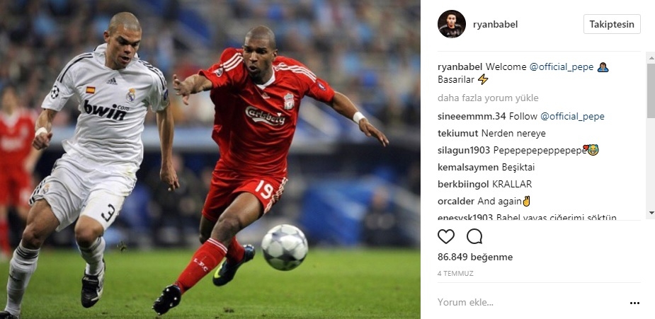 Beşiktaş futbolcuların en çok beğeni alan instagram fotoğrafları! - Görsel 2