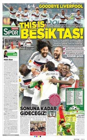 Beşiktaş için atılmış en iyi 21 manşet! - Görsel 12