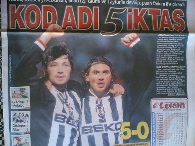 Beşiktaş için atılmış en iyi 21 manşet! - Görsel 14