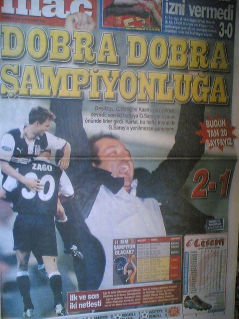 Beşiktaş için atılmış en iyi 21 manşet! - Görsel 15