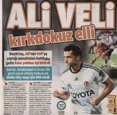 Beşiktaş için atılmış en iyi 21 manşet! - Görsel 5