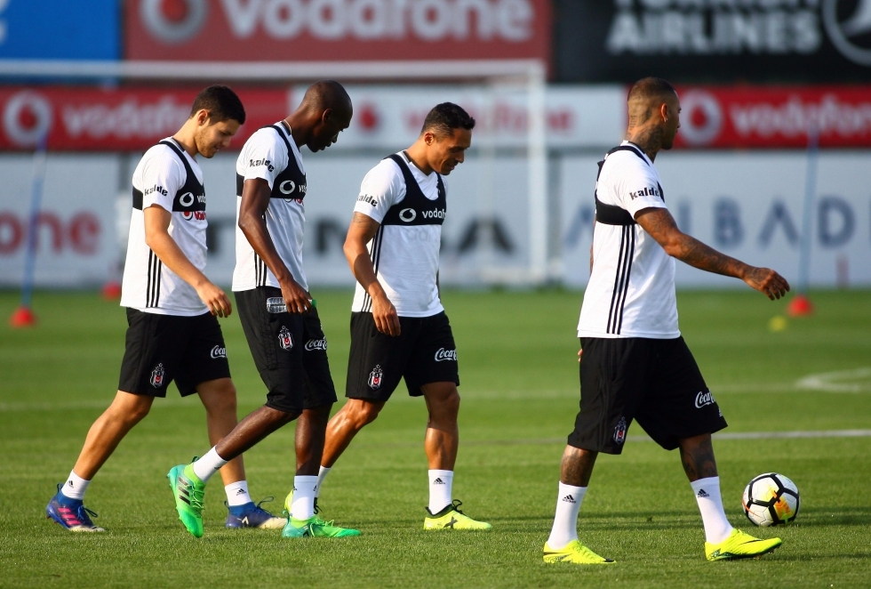İşte Beşiktaş'ın akşam idmanından kareler! - Görsel 1