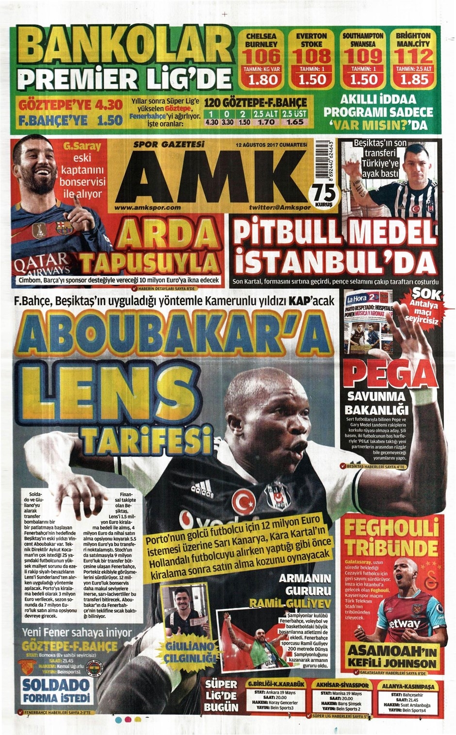 12 Ağustos 2017 | Gazetelerin Beşiktaş Manşetleri - Görsel 4