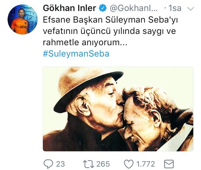 Türkiye, Süleyman Seba'yı unutmadı. Seba için atılan tweetler - Görsel 15