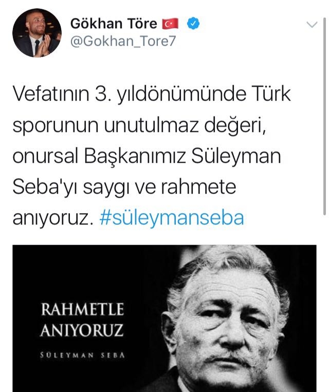 Türkiye, Süleyman Seba'yı unutmadı. Seba için atılan tweetler - Görsel 18