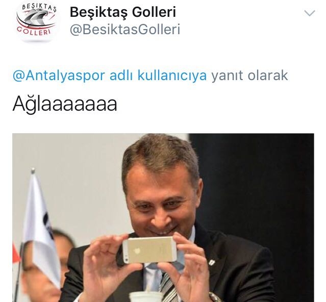 Beşiktaş taraftarından Antalyaspor'a esprili cevaplar - Görsel 1