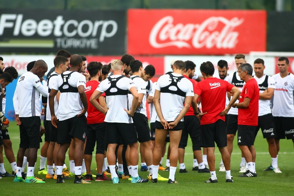 İşte Beşiktaş'ın bugünkü idmanından kareler! - Görsel 1