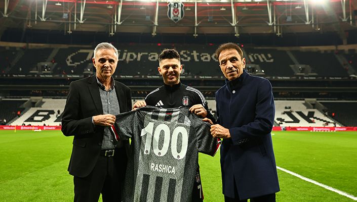 Milot Rashica’ya 100. Maç Plaketi - 15.01.2026