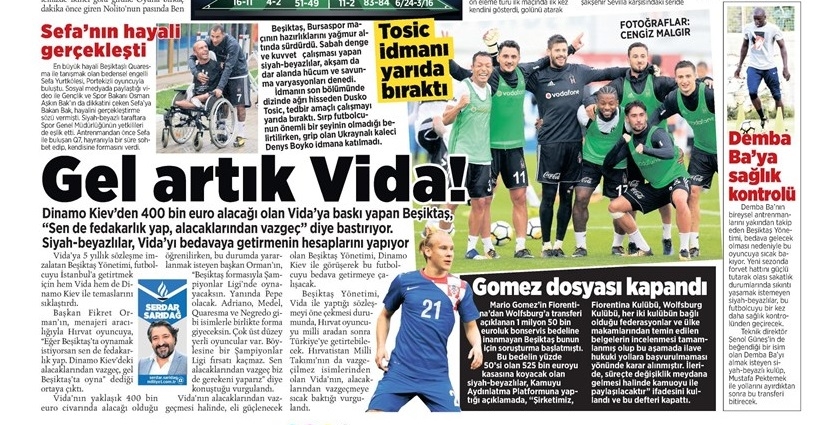 23 Ağustos 2017 | İşte gazetelerin Beşiktaş manşetleri - Görsel 4