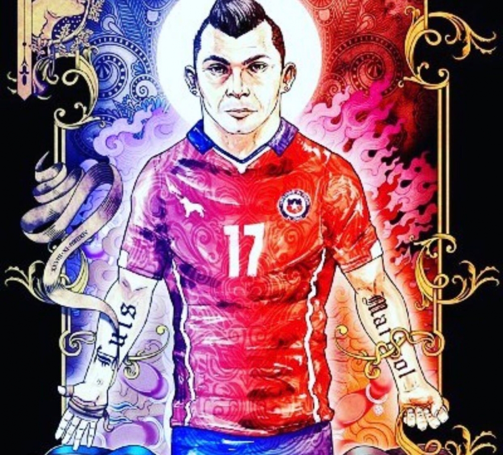 Medel'in, Şili'de bir kahraman olduğunu gösteren 83 kare! - Görsel 49
