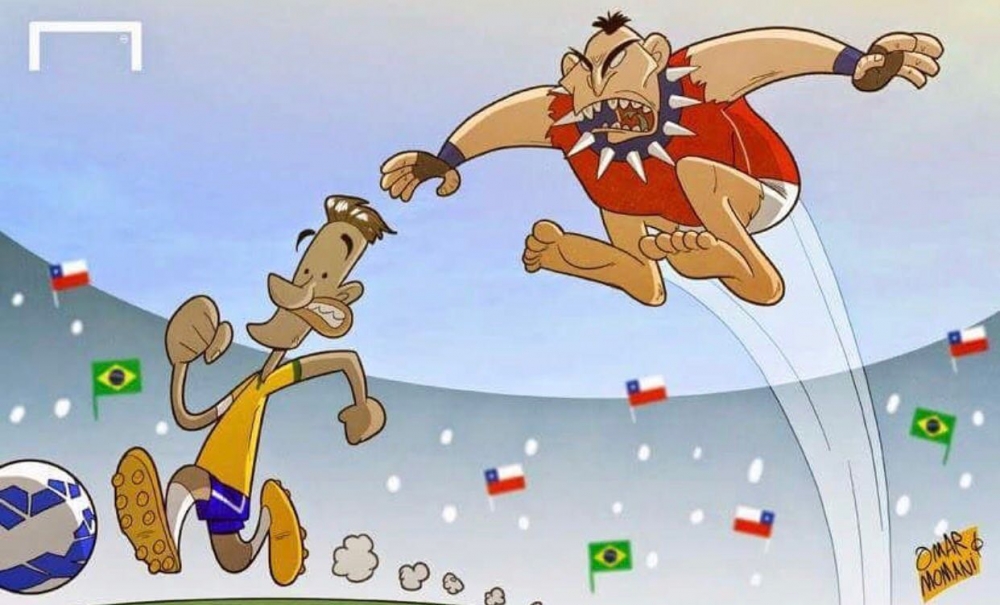 Medel'in, Şili'de bir kahraman olduğunu gösteren 83 kare! - Görsel 53