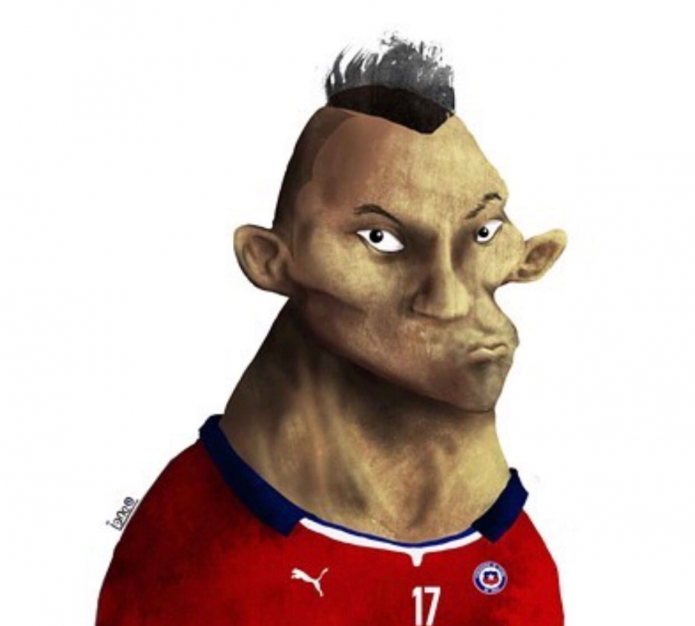 Medel'in, Şili'de bir kahraman olduğunu gösteren 83 kare! - Görsel 83