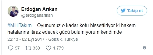 Ukrayna'ya 2-0 yenilen Milli Takım'a öfkesini kusan 21 kişi - Görsel 1
