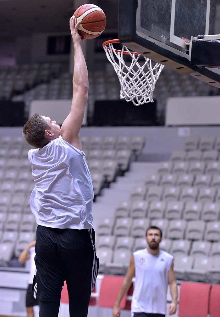 Beşiktaş Sompo Japan antremanından kareler - Görsel 9