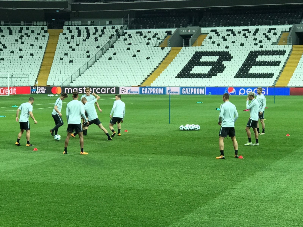 Leipzig, son antrenmanını Vodafone Park'ta yaptı! - Görsel 5