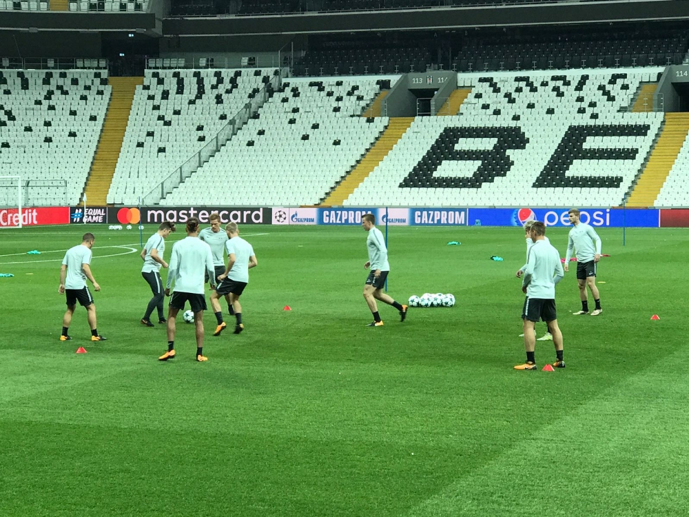 Leipzig, son antrenmanını Vodafone Park'ta yaptı! - Görsel 6