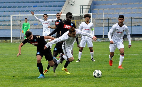 Beşiktaş - Napoli gençlik maçından kareler - Görsel 6