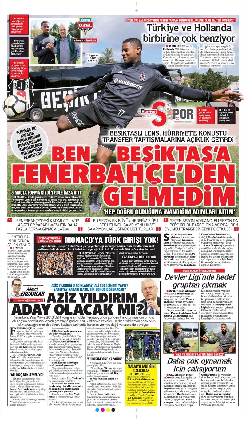 12 Ekim 2017 | İşte gazetelerin Beşiktaş manşetleri - Görsel 10