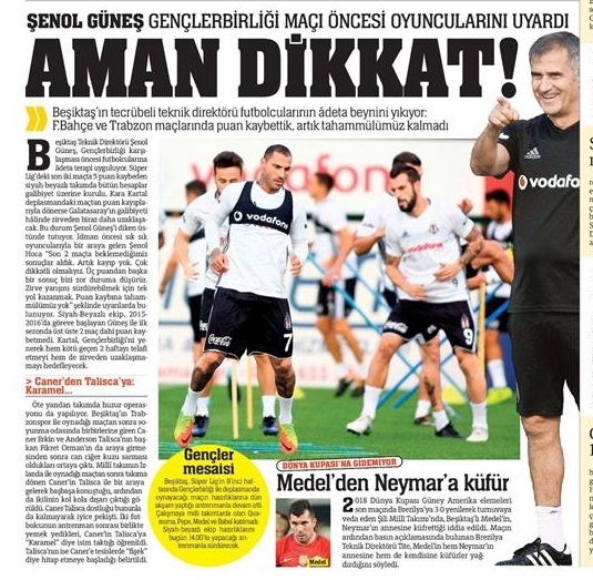 12 Ekim 2017 | İşte gazetelerin Beşiktaş manşetleri - Görsel 12