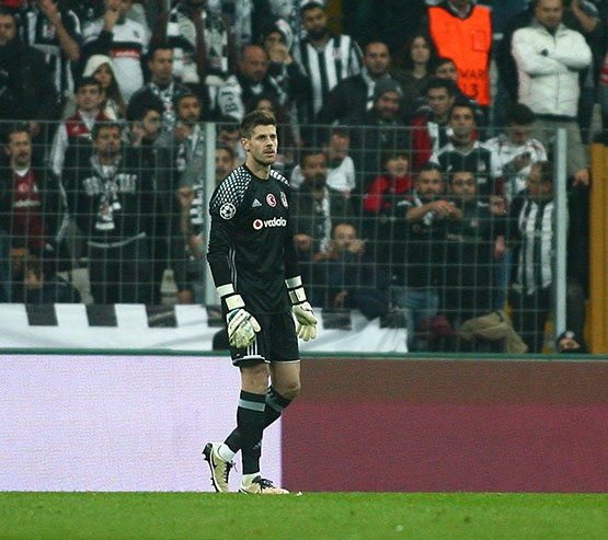 Beşiktaş - Napoli maçından kareler - Görsel 11