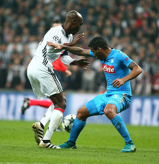 Beşiktaş - Napoli maçından kareler - Görsel 4