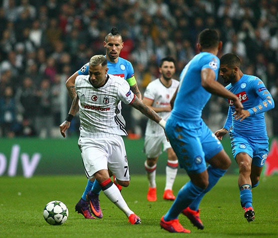 Beşiktaş - Napoli maçından kareler - Görsel 5