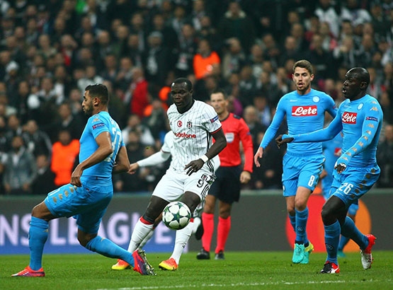 Beşiktaş - Napoli maçından kareler - Görsel 6
