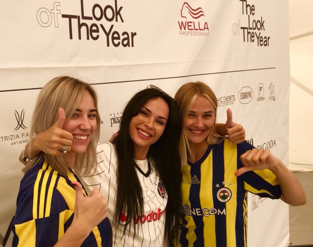 Beşiktaş ve Fenerbahçe formalı güzeller İtalya'yı salladı - Görsel 6