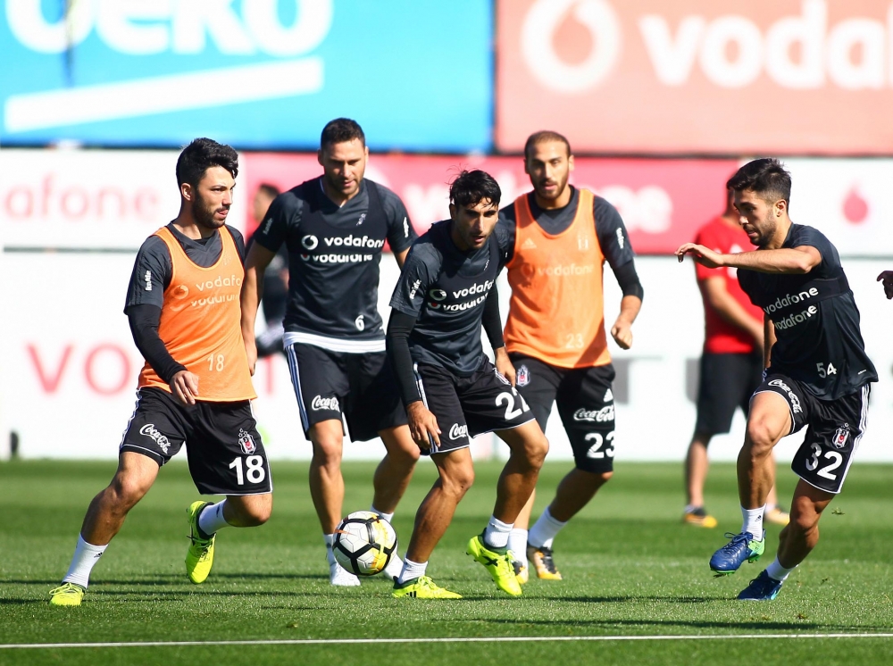 Beşiktaş'ta neşeli idman! İşte antrenmandan kareler... - Görsel 5