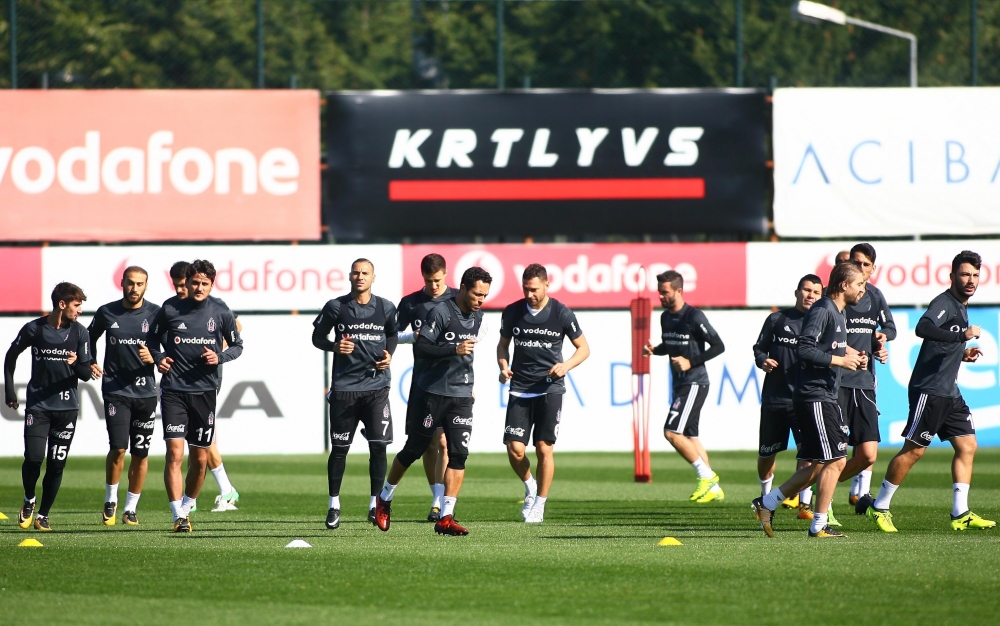 Beşiktaş'ta neşeli idman! İşte antrenmandan kareler... - Görsel 8