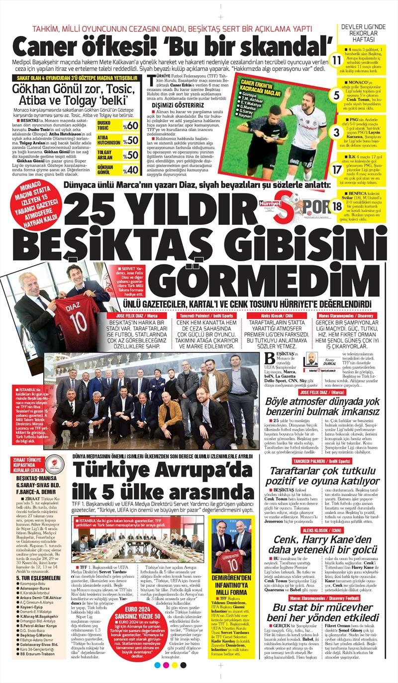 3 Kasım 2017 | İşte gazetelerin Beşiktaş manşetleri - Görsel 5