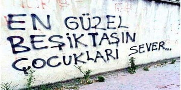 Duvar yazılarında Beşiktaş - Görsel 2