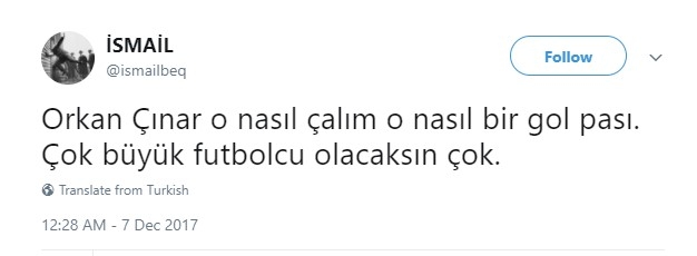 Orkan Çınar'ın 'havalı' çalımı sosyal medyayı salladı - Görsel 2