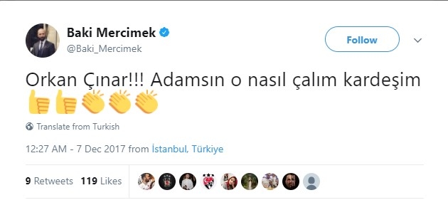 Orkan Çınar'ın 'havalı' çalımı sosyal medyayı salladı - Görsel 4